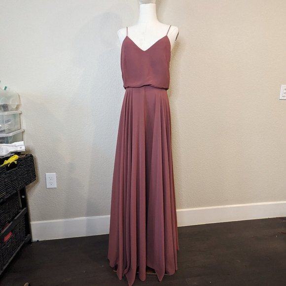 Jenny Yoo Dresses & Skirts - Jenny Yoo Gown | Inesse | Cinnamon Rose | Sz 4 | Formal, Gowns, Bridesmaids